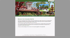 Desktop Screenshot of castadelsol.com