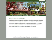 Tablet Screenshot of castadelsol.com
